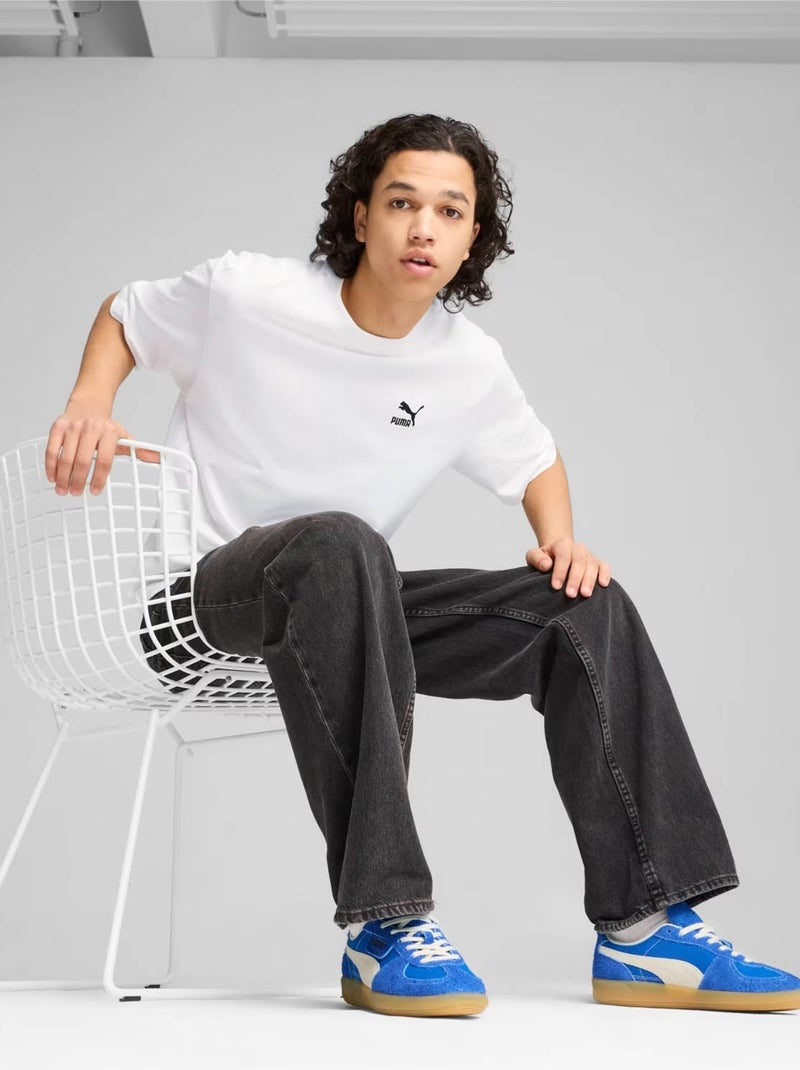 Baskets Puma Palermo Vintage Bleu - Kiabi