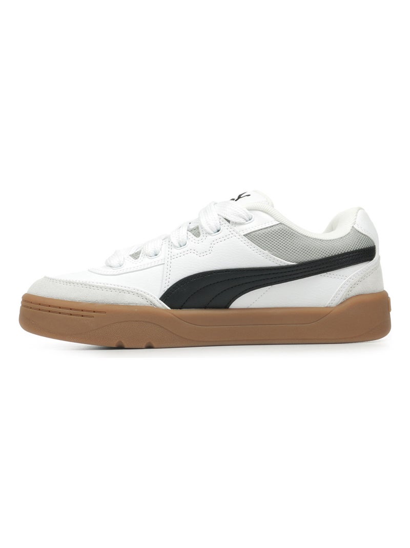 Baskets PUMA Park Lifestyle Sk8 Blanc Noir Gris - Kiabi