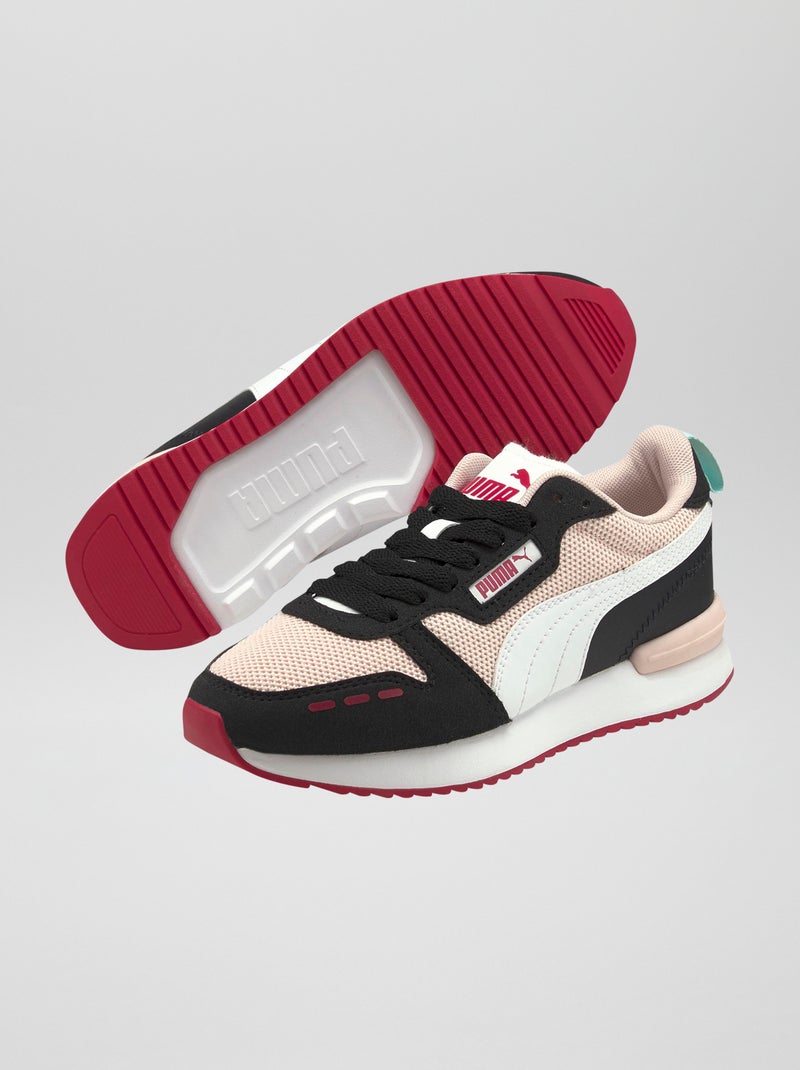 Baskets 'Puma' 'R78' Noir/rose - Kiabi