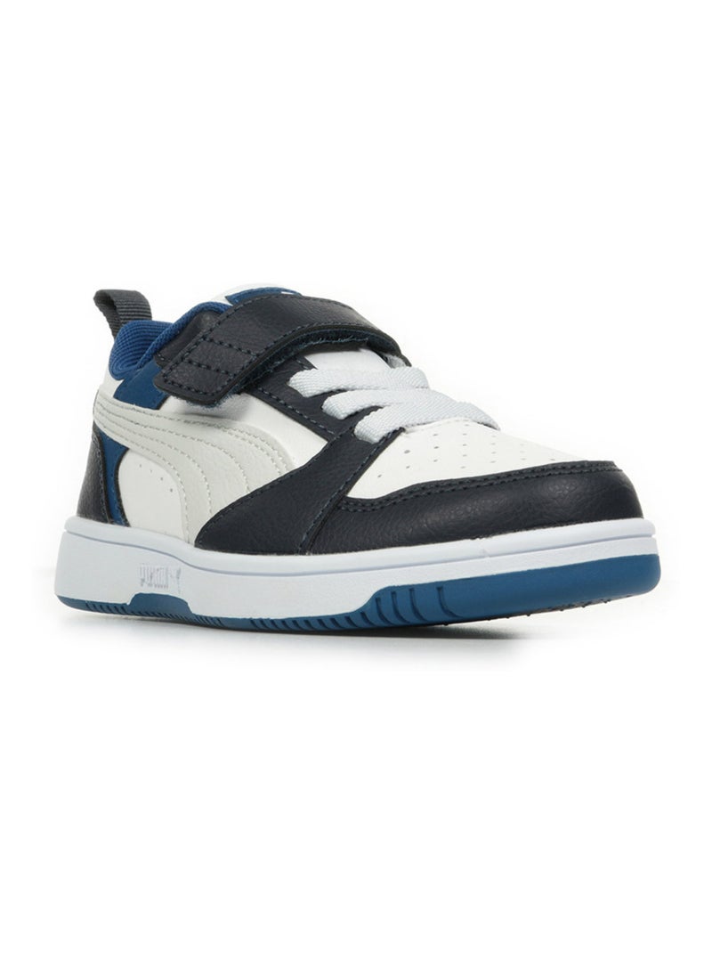 Baskets PUMA Rebond V6 Lo Ac + Ps Blanc - Kiabi