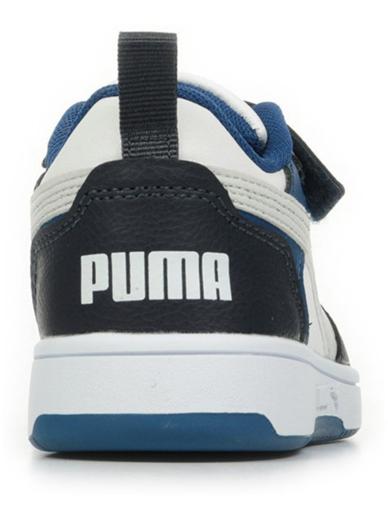 Baskets PUMA Rebond V6 Lo Ac + Ps Blanc - Kiabi