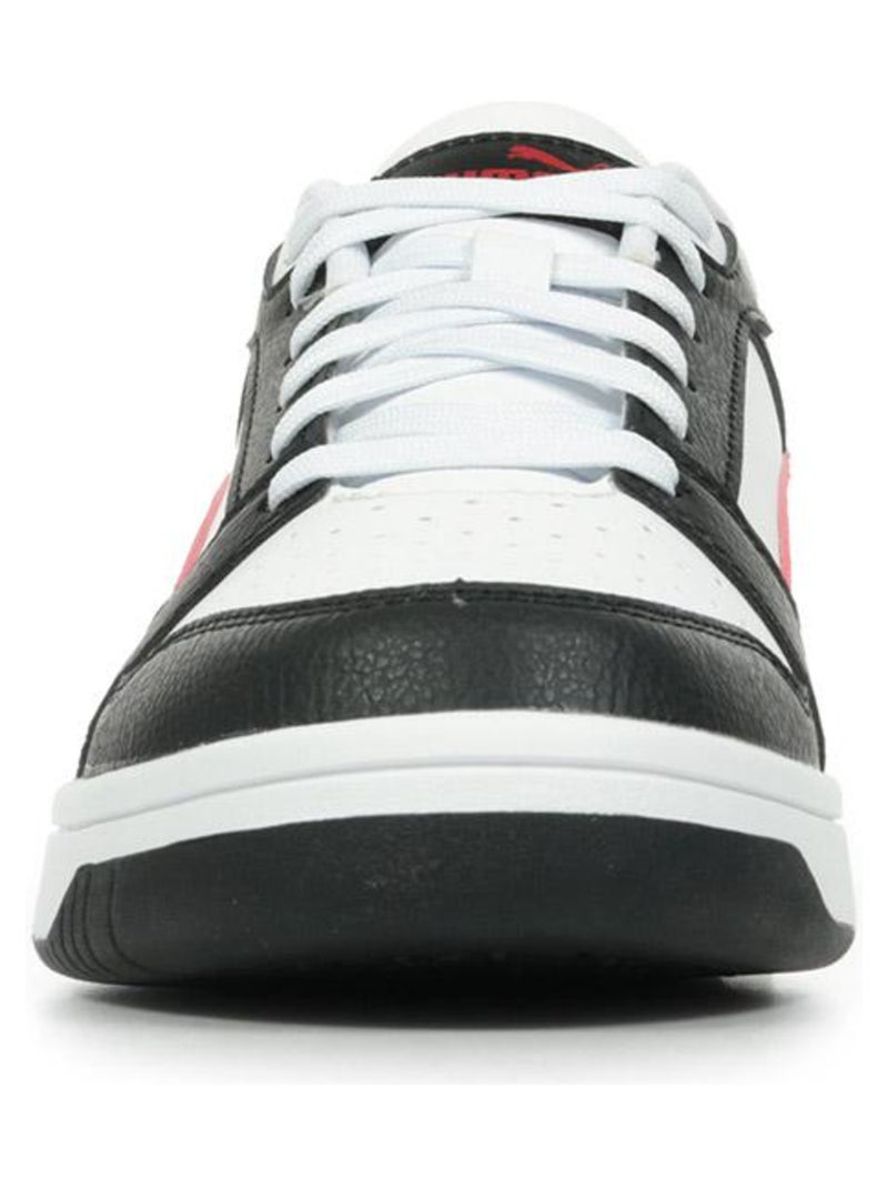 Baskets PUMA Rebound V6 Lo Jr Noir - Kiabi