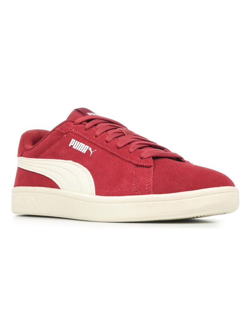 Baskets PUMA Smash 3.0 Bordeaux - Kiabi