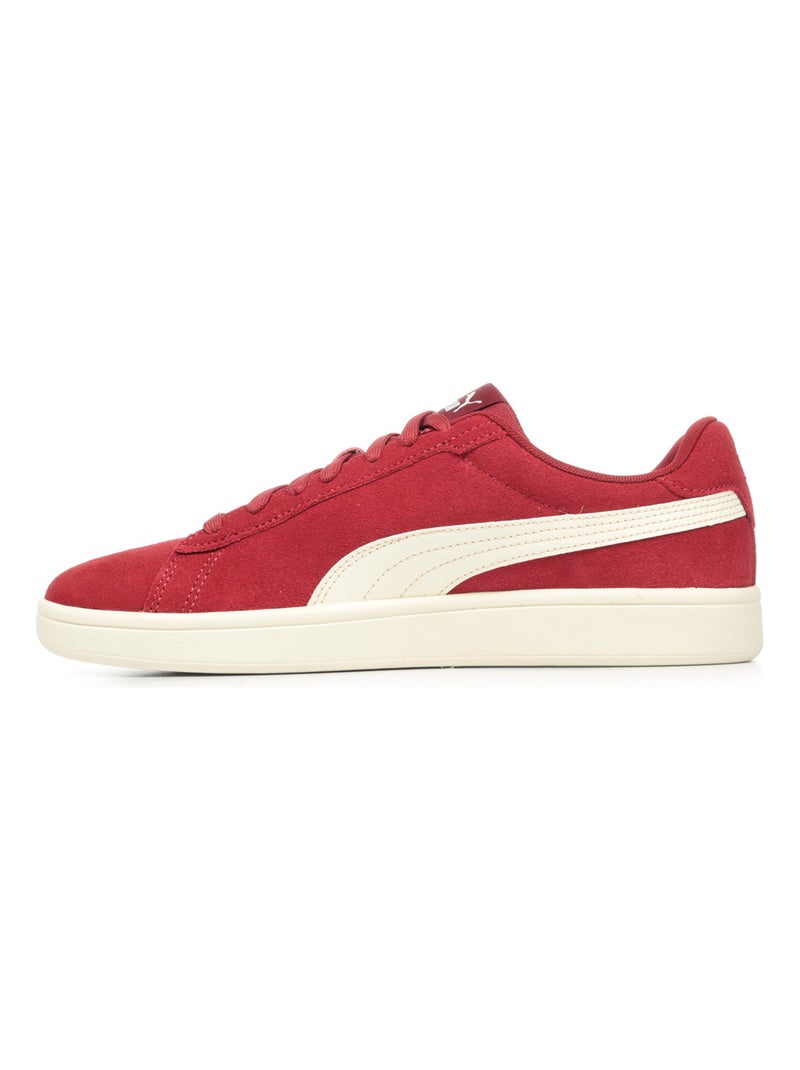 Baskets PUMA Smash 3.0 Bordeaux - Kiabi