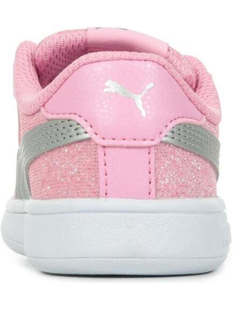 Baskets PUMA Smash v2 Glitz Inf Rose Kiabi 35.00€