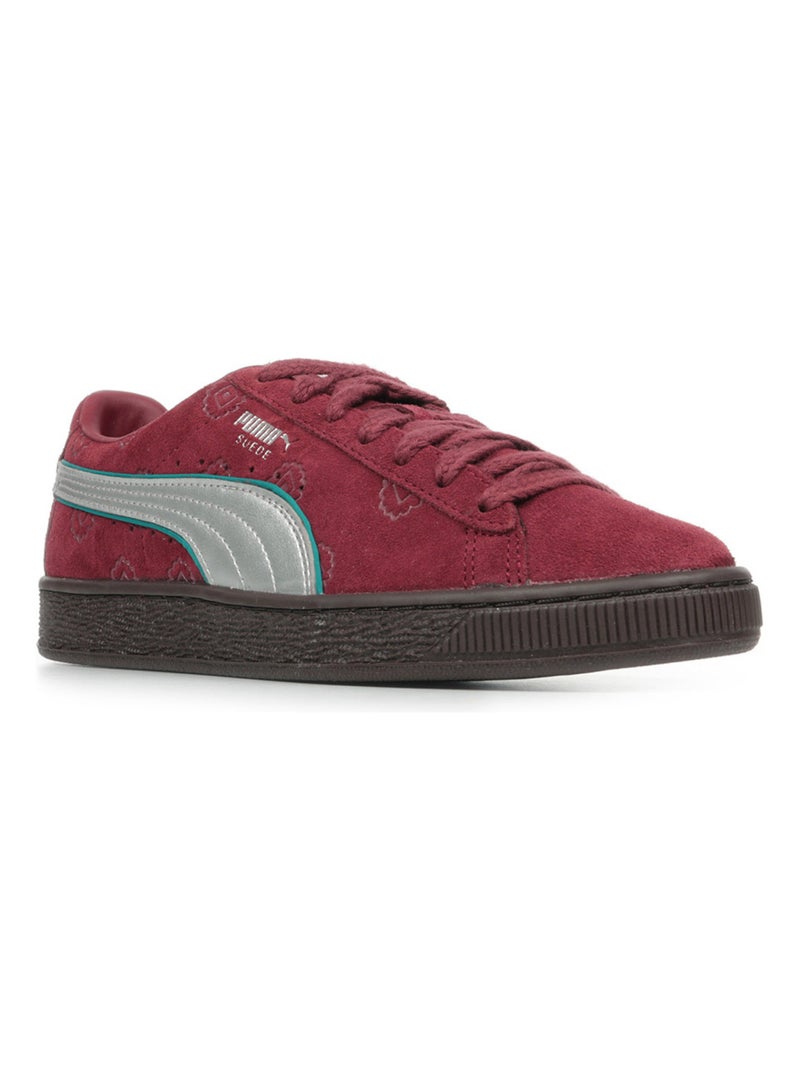 Baskets PUMA Suede One Piece Jr Bordeaux - Kiabi