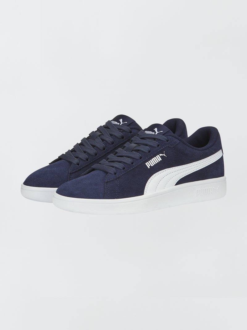 Baskets 'Puma' 'Suede Smash' Bleu marine - Kiabi