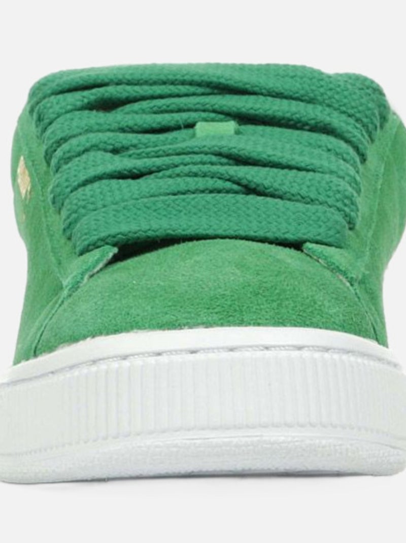 Baskets PUMA Suede Xl Jr Vert - Kiabi