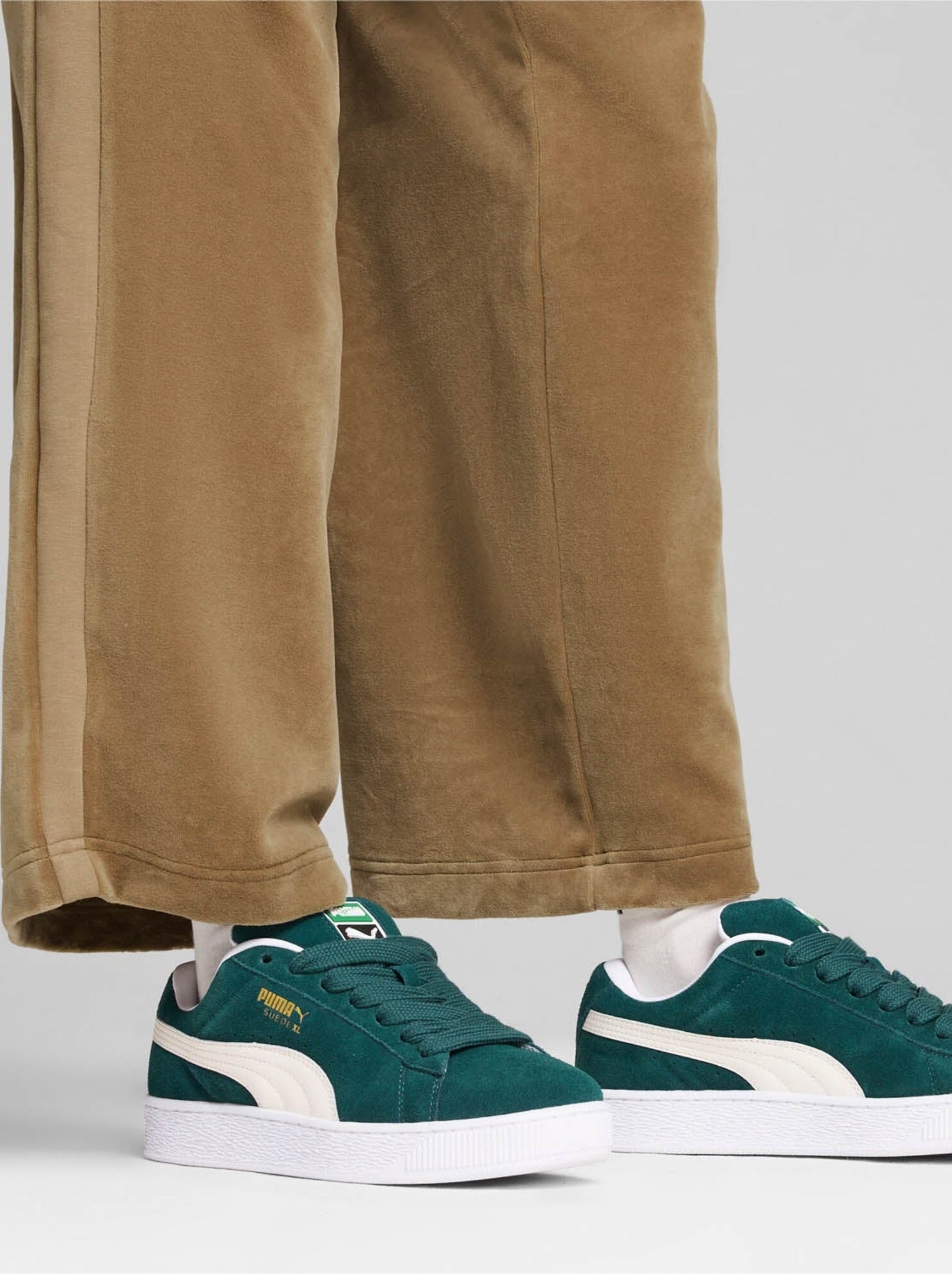 Puma suede homme verte online