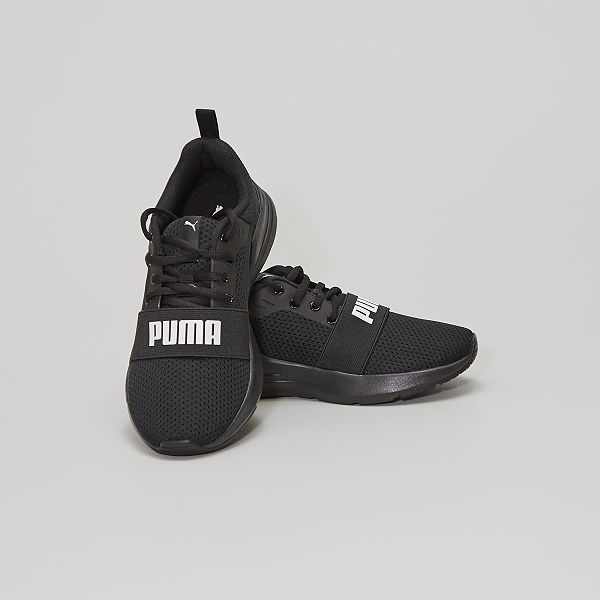 Baskets 'Puma Wired Run Jr' garçon adolescent - noir - Kiabi - 45,00€