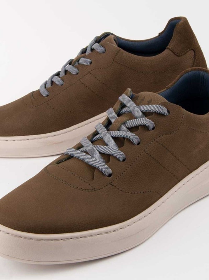 Baskets Purapiel Novas Vert - Kiabi