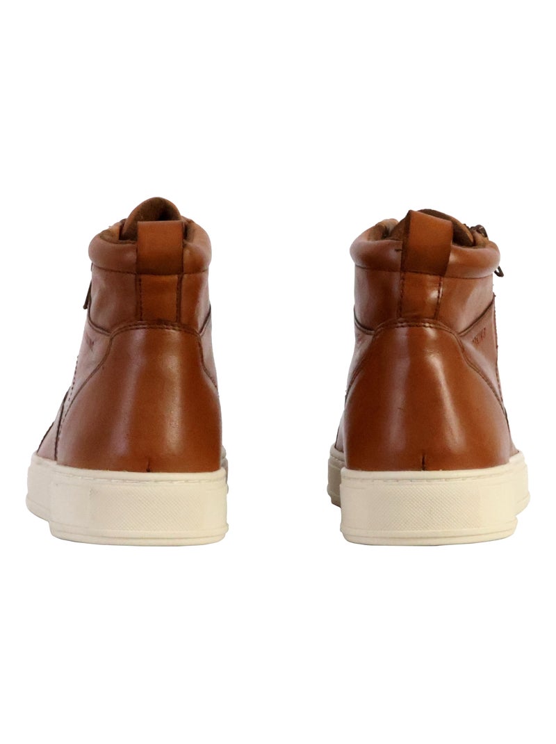 Baskets Redskins Bille Marron - Kiabi