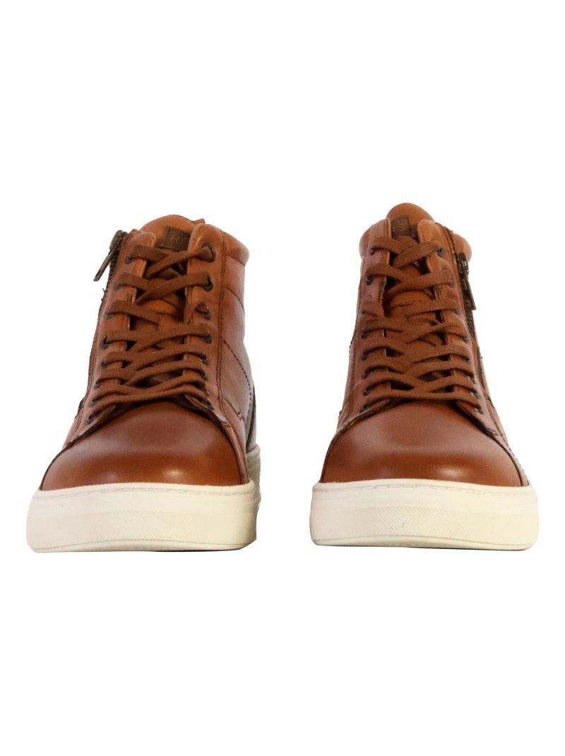 Baskets Redskins Bille Marron - Kiabi