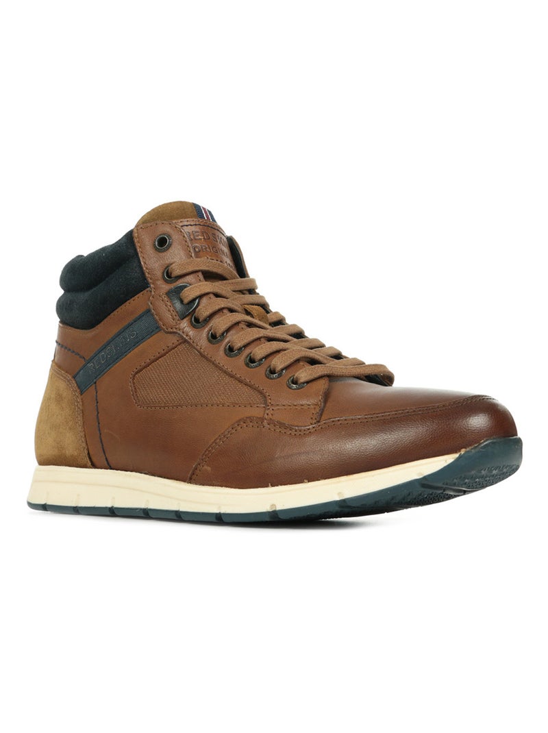 Baskets Redskins Zouki Marron - Kiabi
