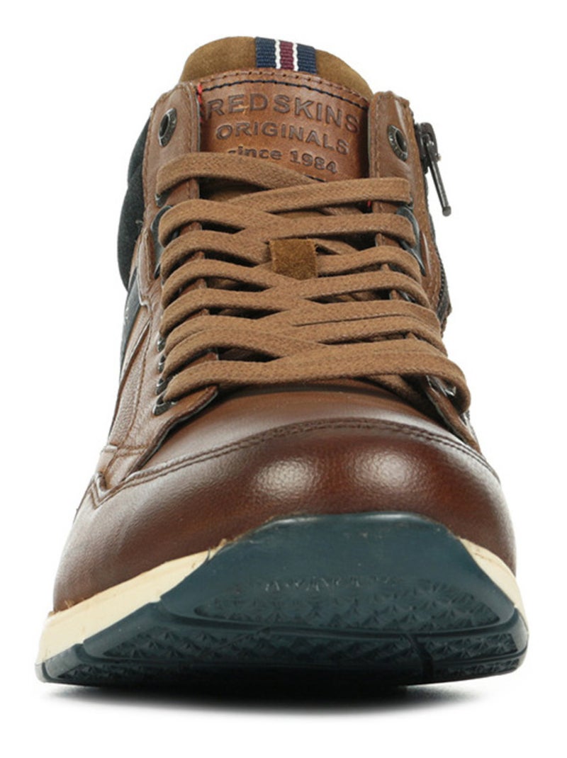 Baskets Redskins Zouki Marron - Kiabi