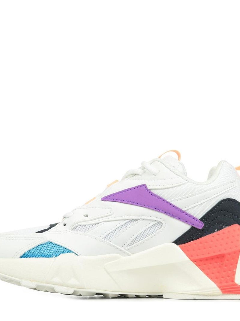 Baskets Reebok Aztrek Double Mix Pops Blanc Violet Noir - Kiabi