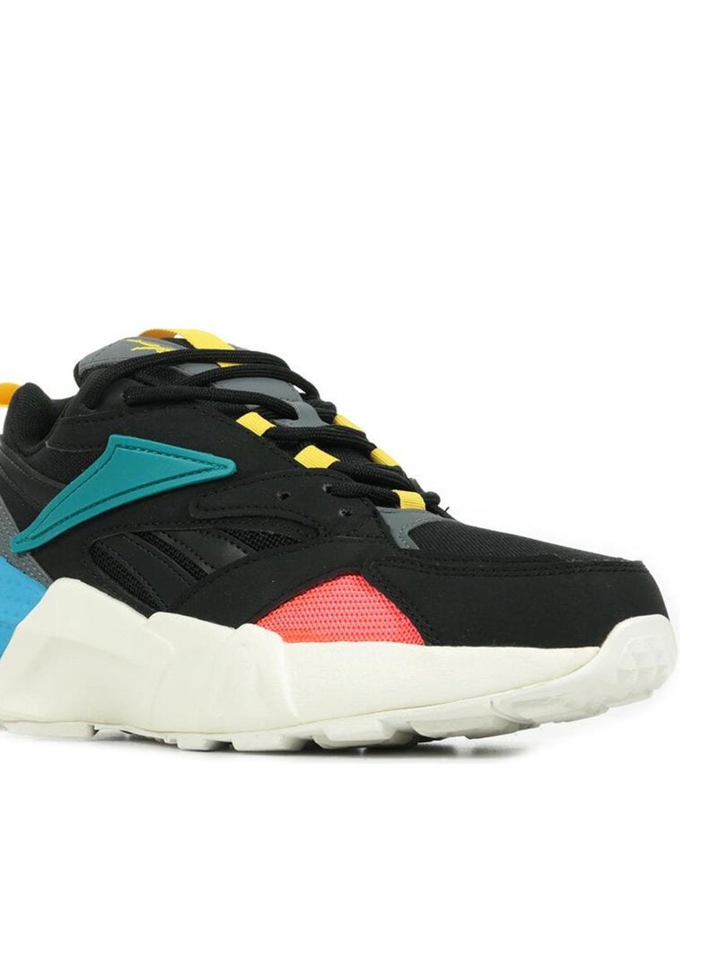 Baskets Reebok Aztrek Double Mix Pops Noir Jaune Bleu - Kiabi