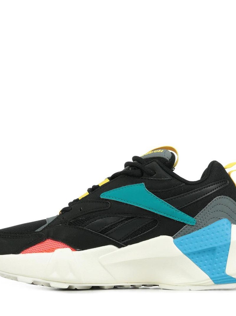 Baskets Reebok Aztrek Double Mix Pops Noir Jaune Bleu - Kiabi