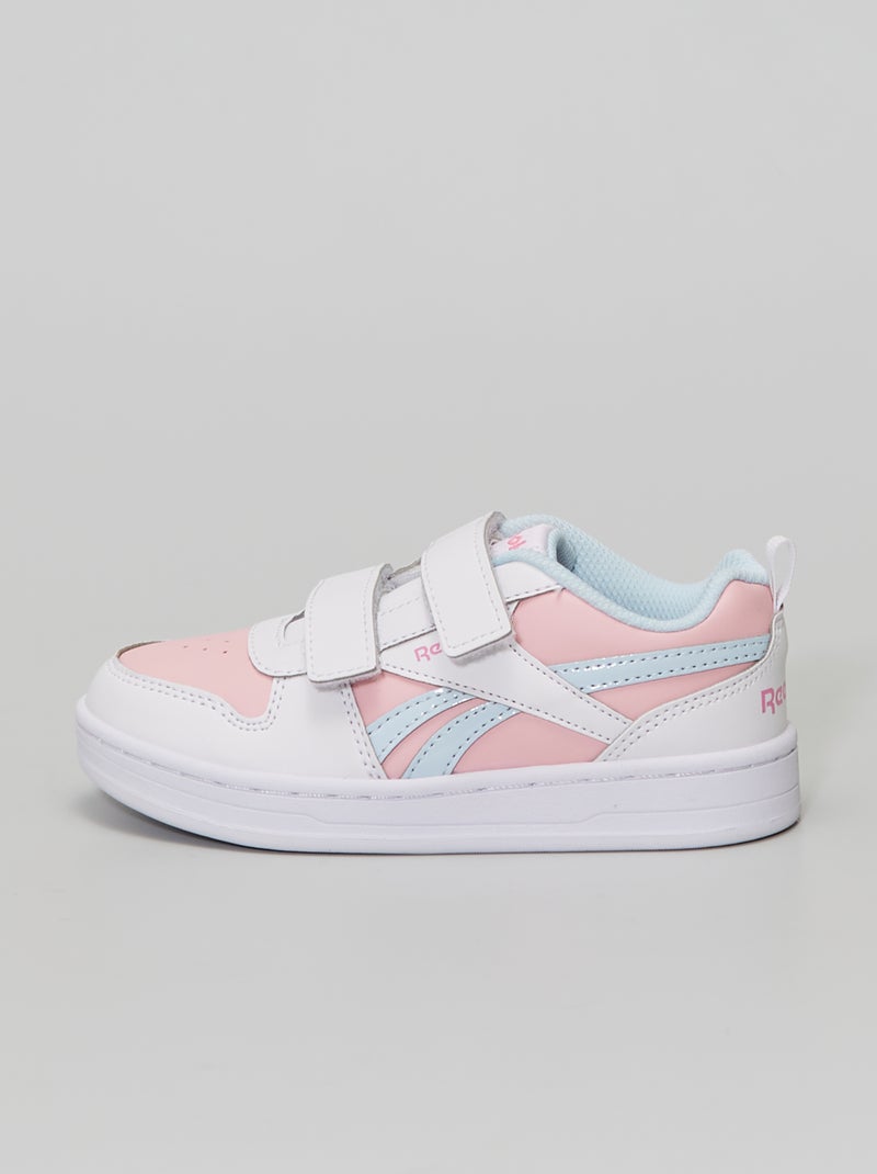 Baskets 'Reebok' blanc/rose - Kiabi