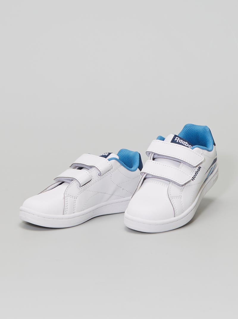 Baskets 'Reebok Royal Complete CLN 2' blanc/bleu - Kiabi