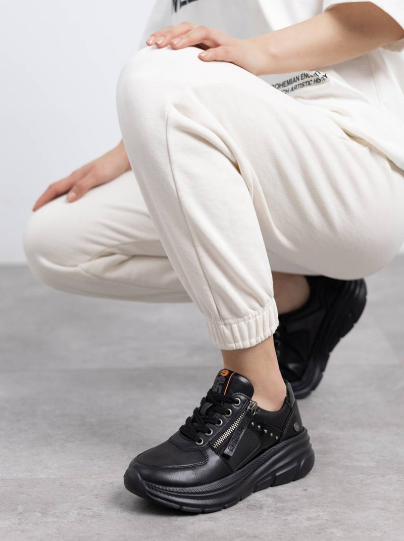 Baskets Refresh Noir - Kiabi