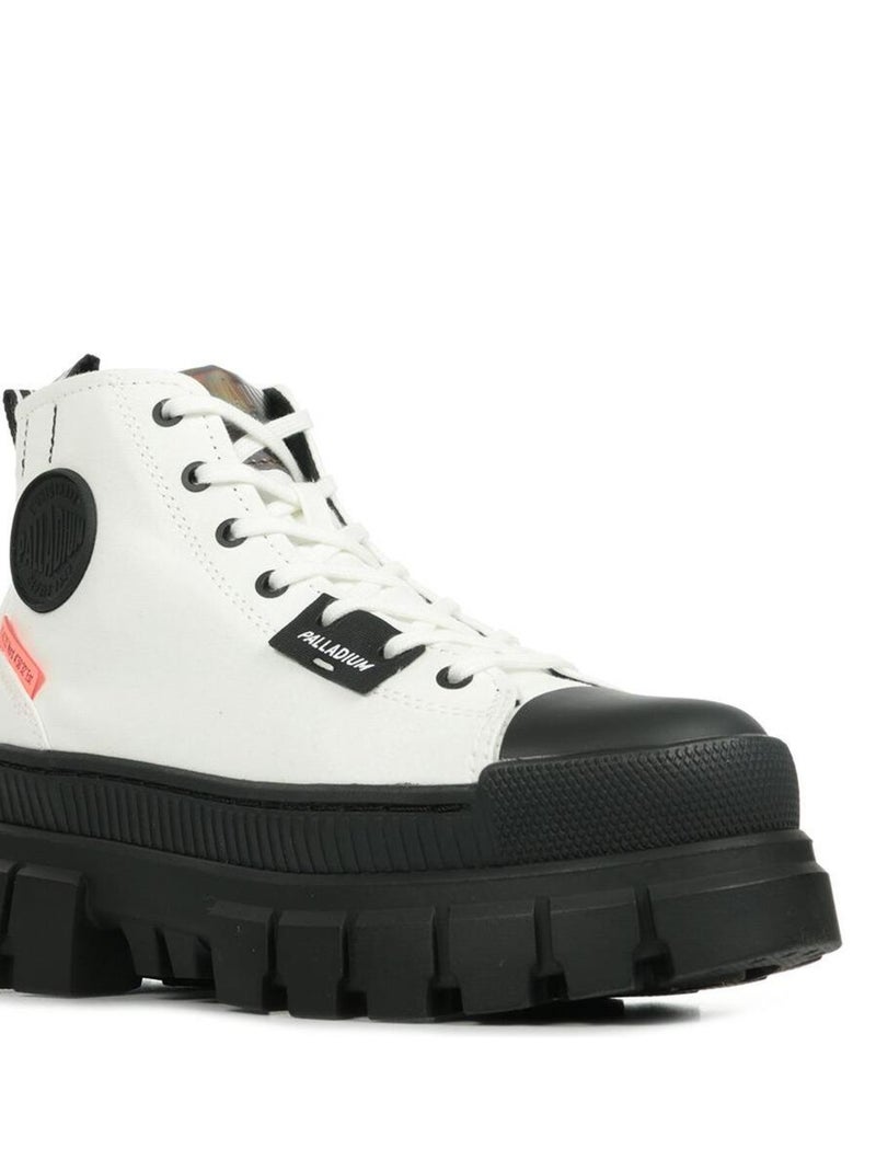 Baskets Revolt Hi Tx Blanc Noir - Kiabi
