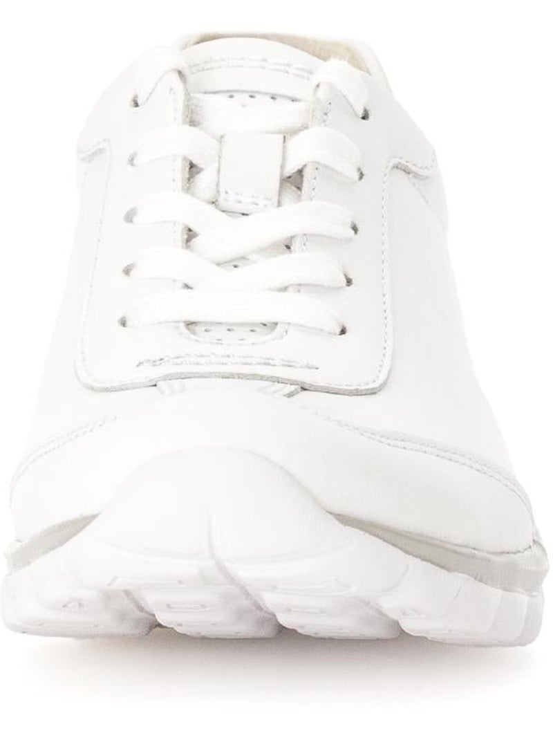 Baskets Rolling Soft Blanche en cuir Blanc - Kiabi