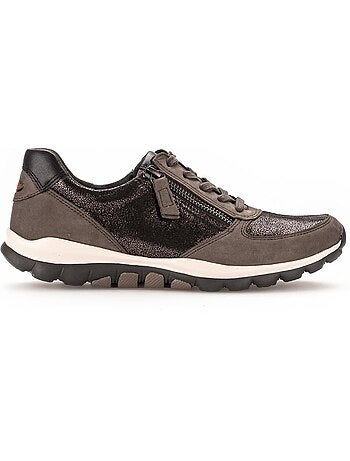 Baskets Rolling Soft en Cuir et Nubuck