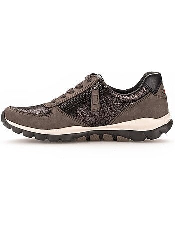 Baskets Rolling Soft en Cuir et Nubuck