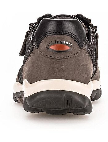 Baskets Rolling Soft en Cuir et Nubuck