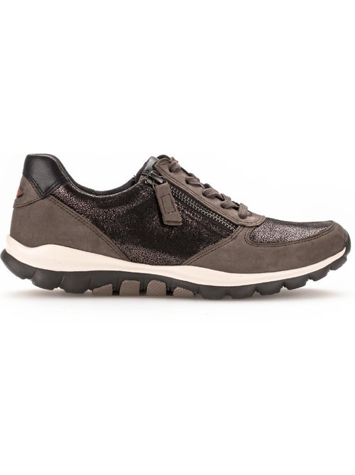 Baskets Rolling Soft en Cuir et Nubuck - Kiabi Baskets Rolling Soft en Cuir et Nubuck - Kiabi
