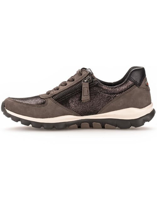 Baskets Rolling Soft en Cuir et Nubuck - Kiabi Baskets Rolling Soft en Cuir et Nubuck - Kiabi