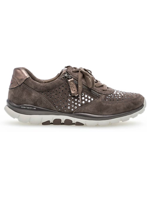 Baskets Rolling Soft  en cuir - Kiabi