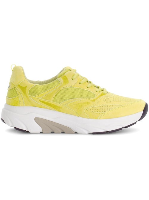 Baskets Rolling Soft  en nubuck et textile - Kiabi