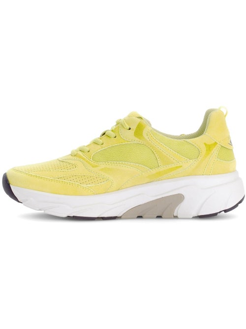 Baskets Rolling Soft  en nubuck et textile - Kiabi