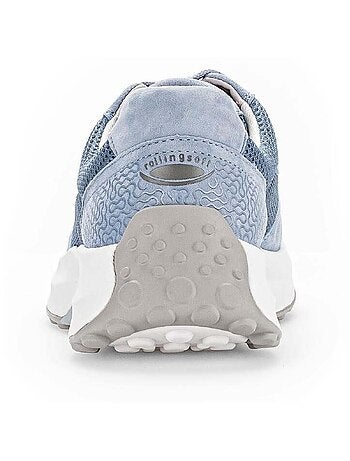 Baskets rollingsoft en daim et textile