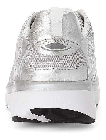 Baskets Rollingsoft et irisées en cuir et textile