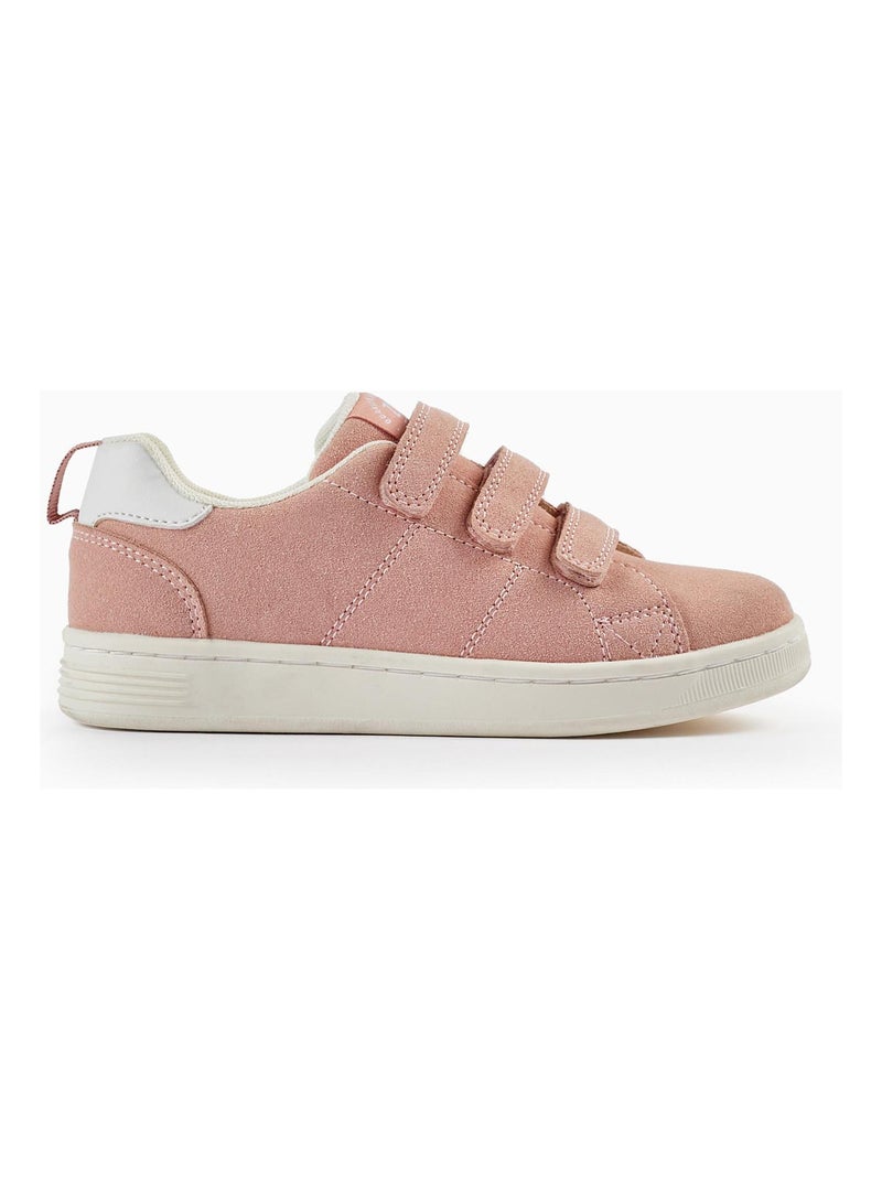 Baskets roses pour fille ACE CLUBS Rose clair - Kiabi