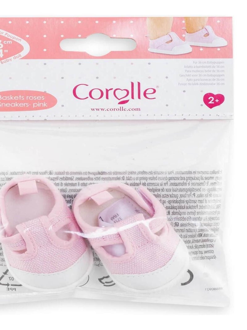 Baskets roses pour poupon 36 cm N/A - Kiabi