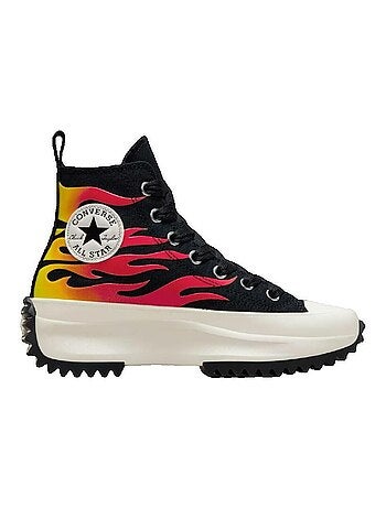 Baskets Run Star Hike imprimé flammes Converse