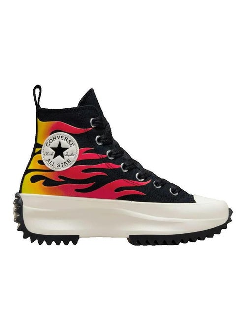 Baskets Run Star Hike imprimé flammes Converse - Kiabi