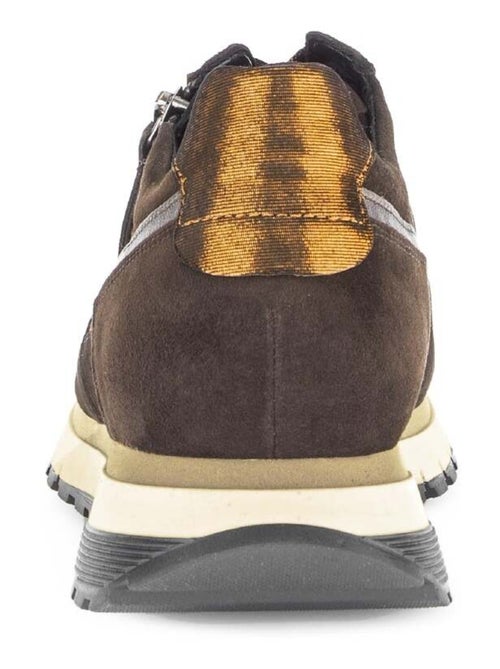 Baskets s en combinaison cuirs Gabor - Kiabi