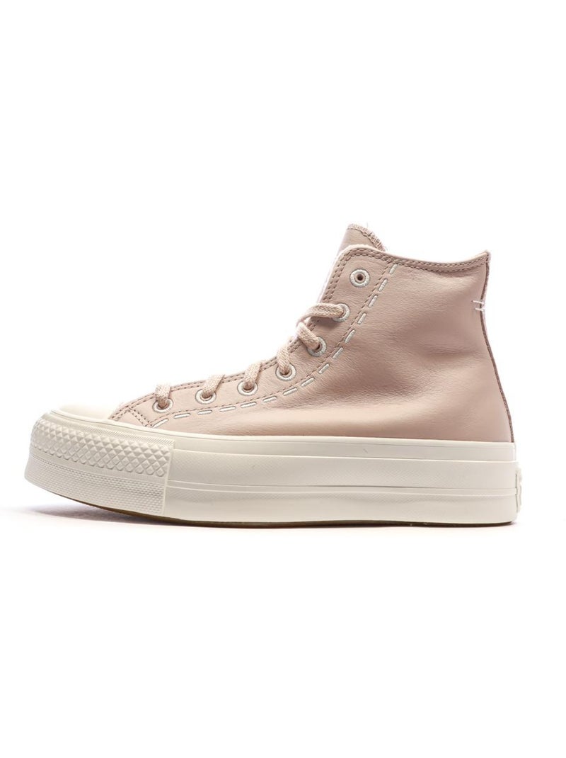 Baskets s Femme Converse Chuck Taylor All Star Lift Rose - Kiabi