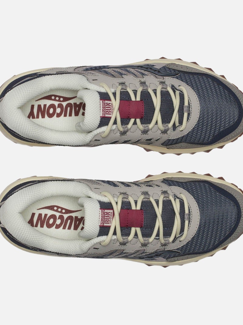 Baskets Saucony Grid Peak Bleu - Kiabi