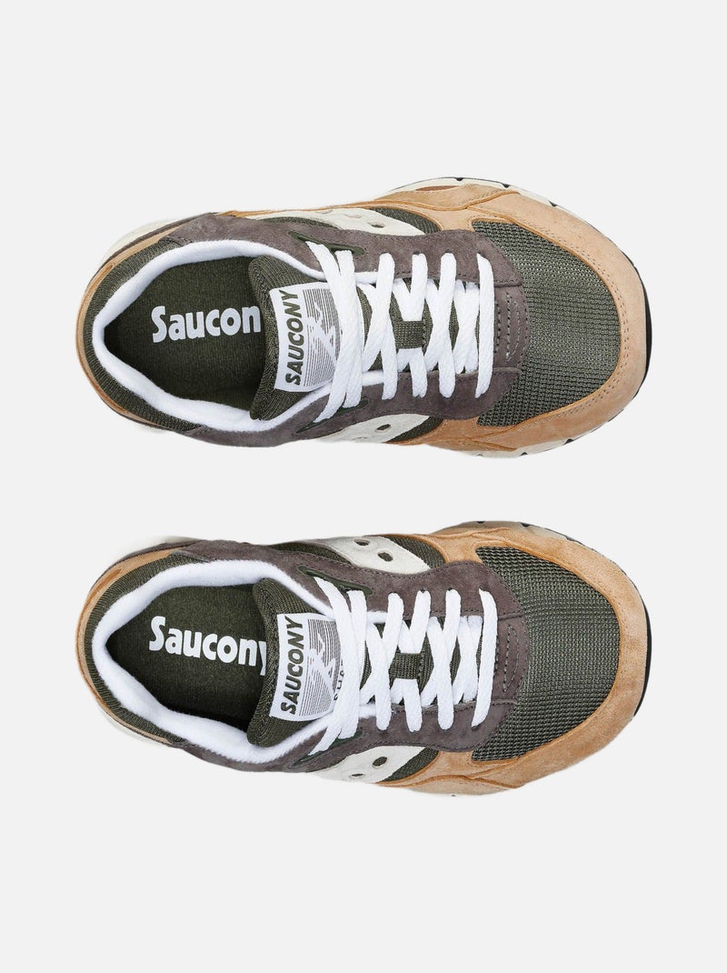 Baskets Saucony Shadow 6000 Marron - Kiabi