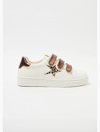 Baskets scratchs et talon contrastés - AFIBEL