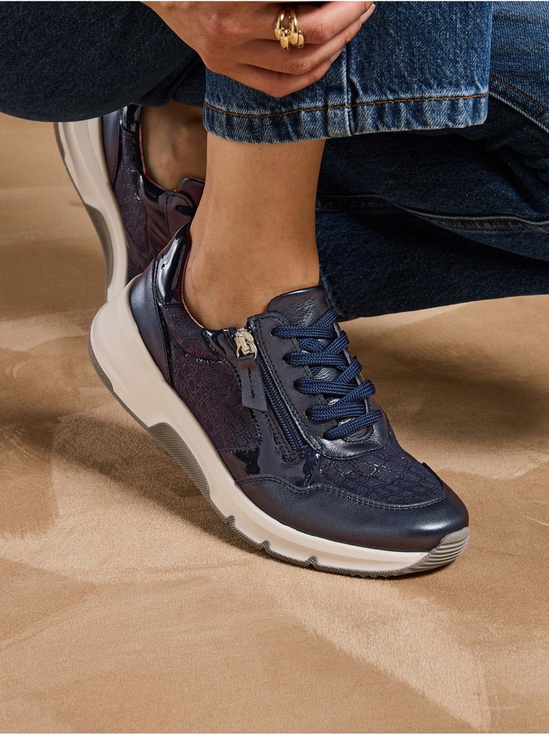 Baskets semelle amovible - PEDICONFORT Bleu marine - Kiabi