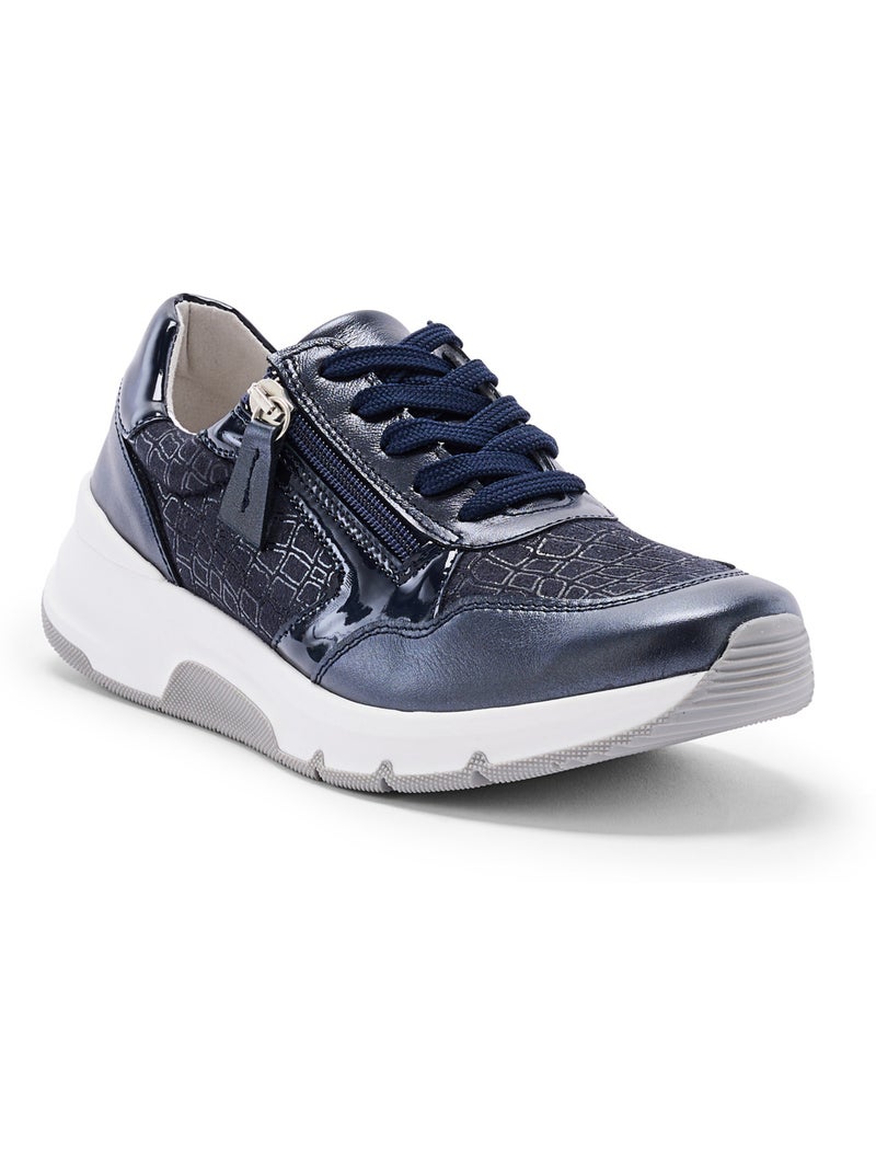 Baskets semelle amovible - PEDICONFORT Bleu marine - Kiabi