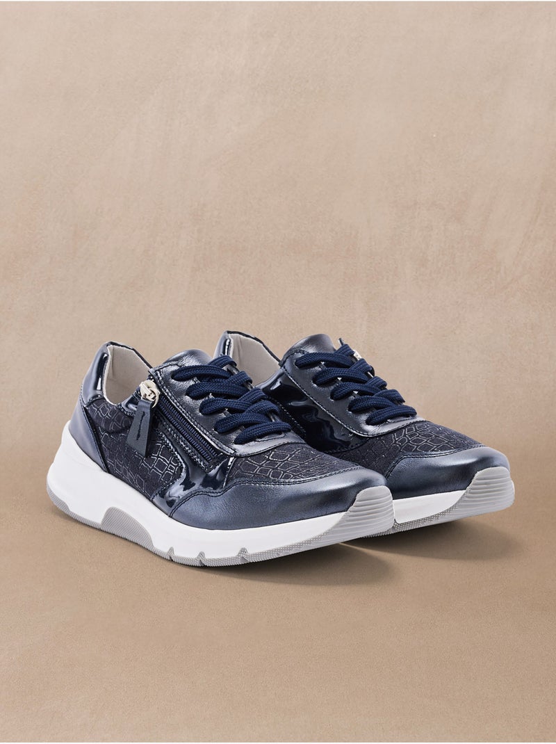 Baskets semelle amovible - PEDICONFORT Bleu marine - Kiabi