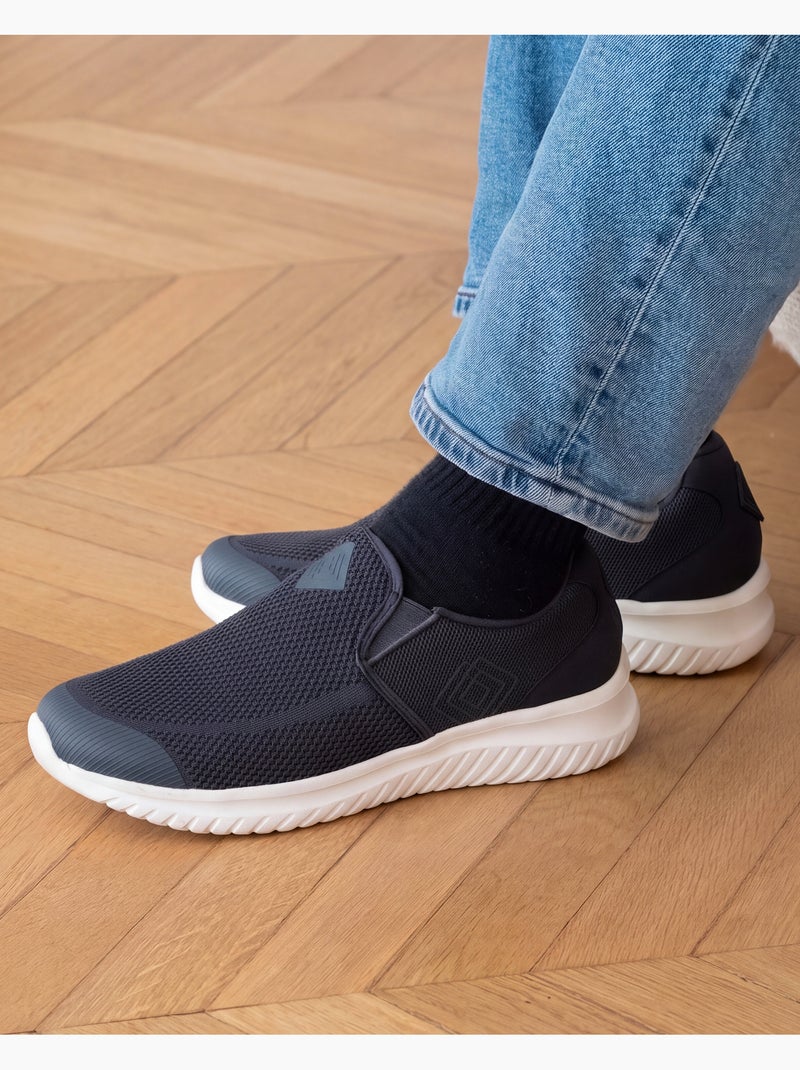 Baskets semelle mousse everywear mémoire de forme Bleu marine - Kiabi